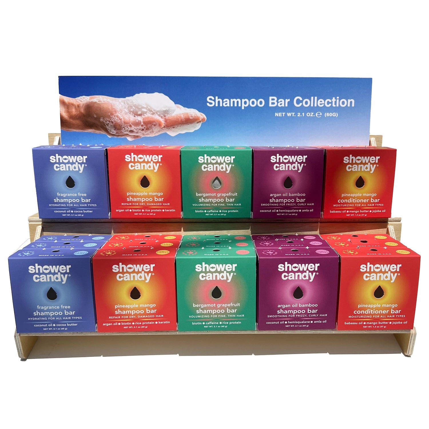Hair Care Duo Countertop Display - 30 pcs