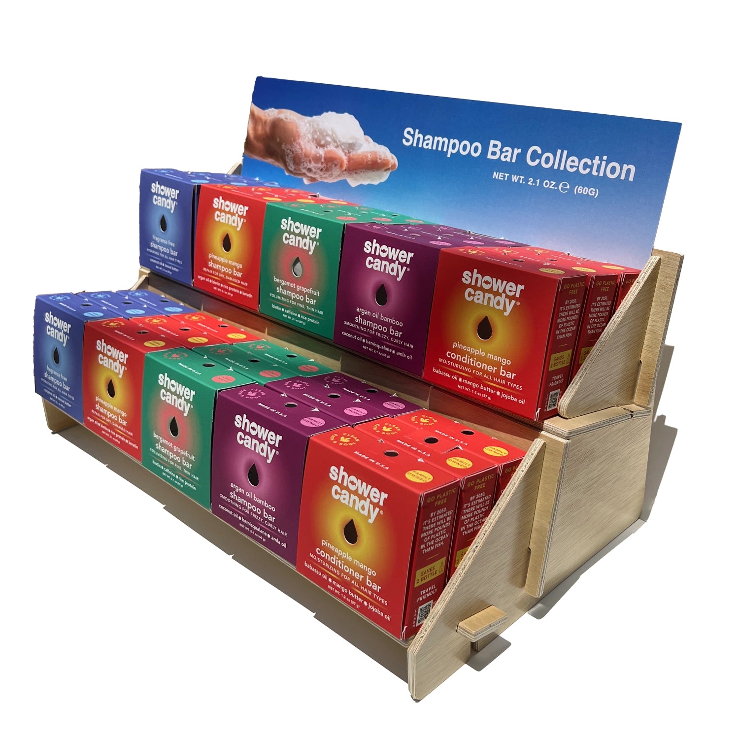 Hair Care Duo Countertop Display - 30 pcs