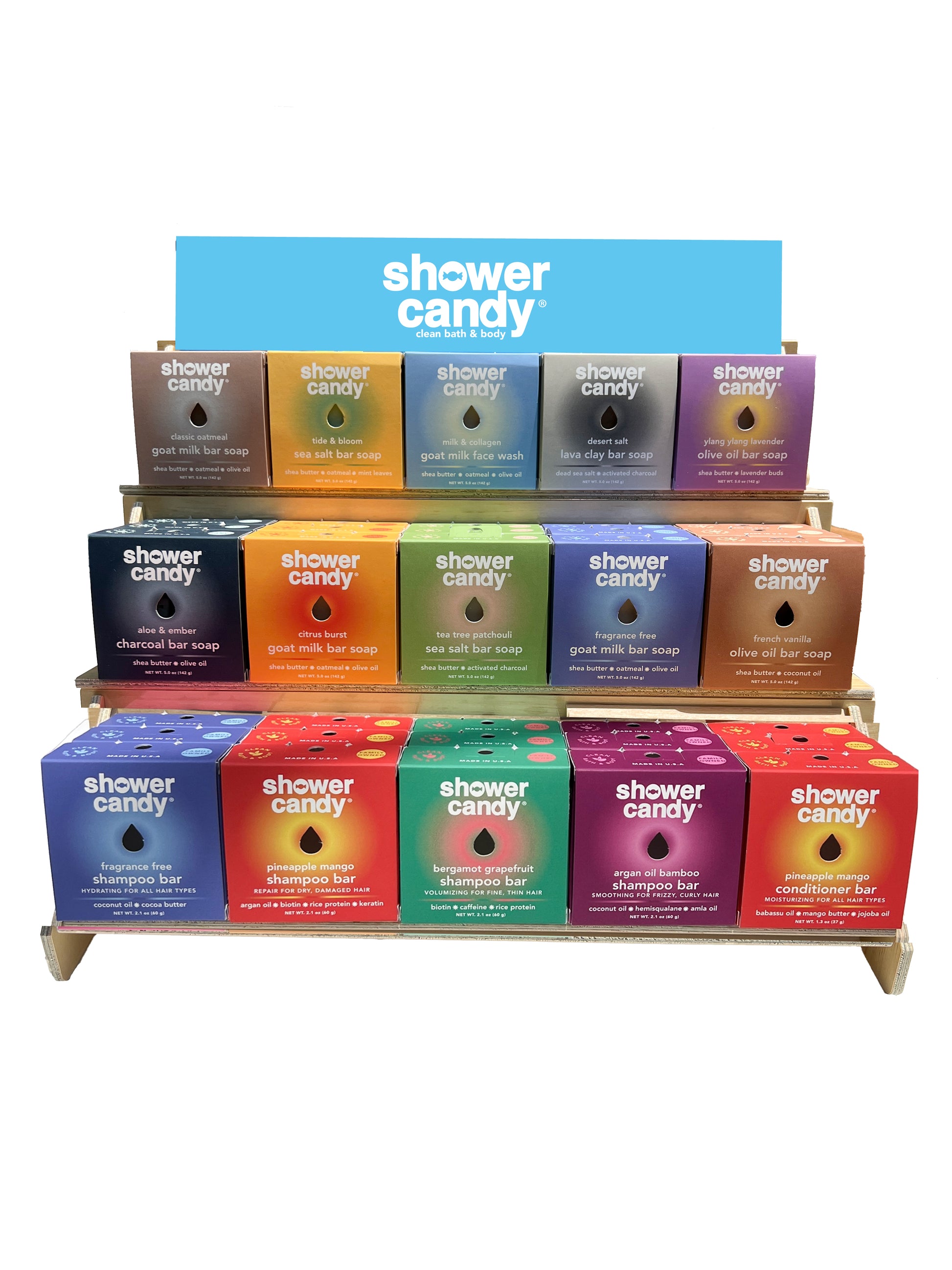 Head-To-Toe Countertop Display - 90 pcs