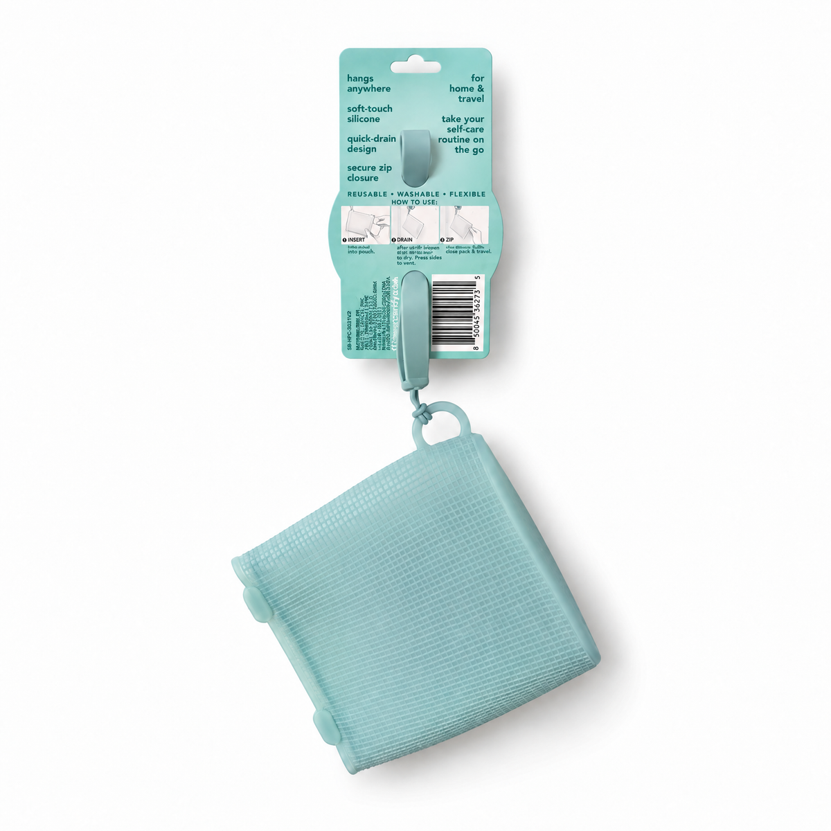 Silicone Travel Bar Pouch – Holds Up to 3 Bars