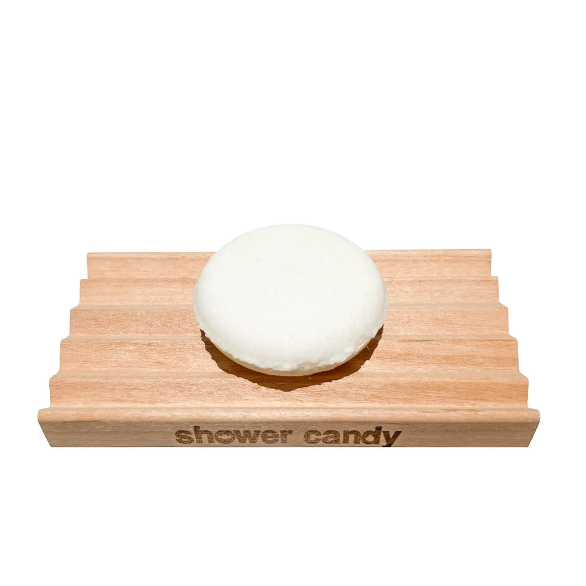 Shower Candy 6" Wooden Soap Tray Holder – Handmade in USA with Sustainable Wood SHOWER CANDY