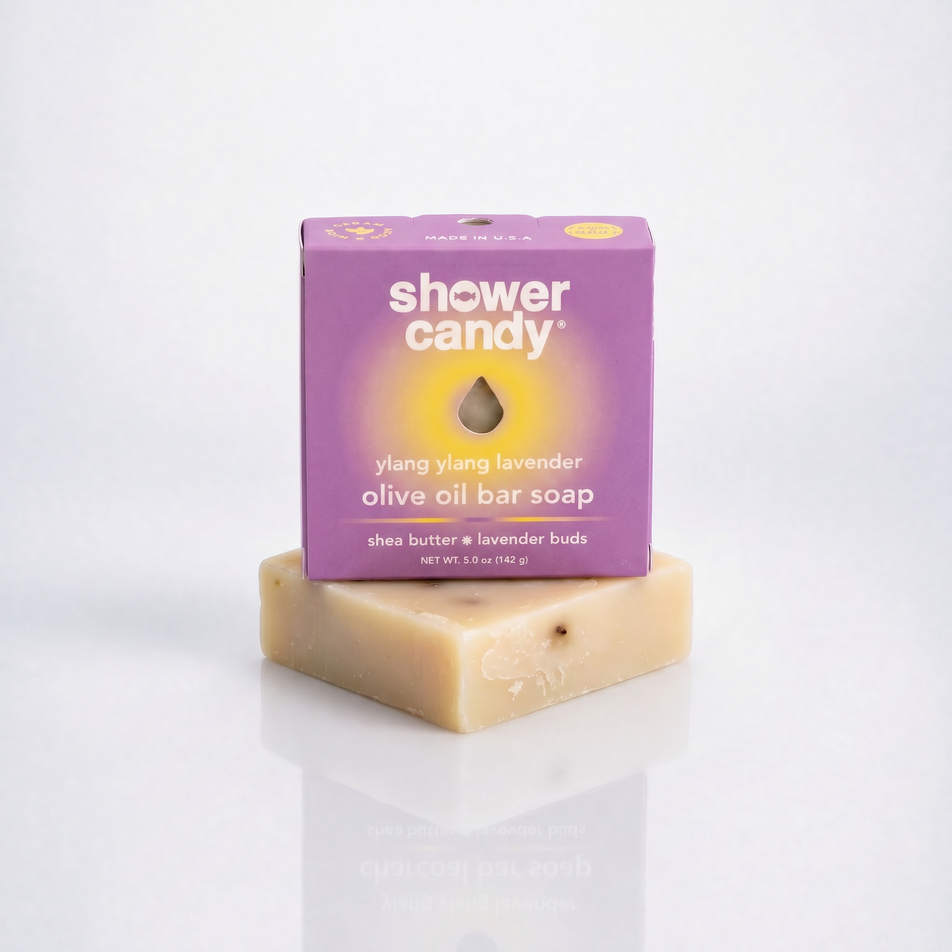 Ylang Ylang Lavender Bar Soap – Nourishing Olive Oil Cleanse