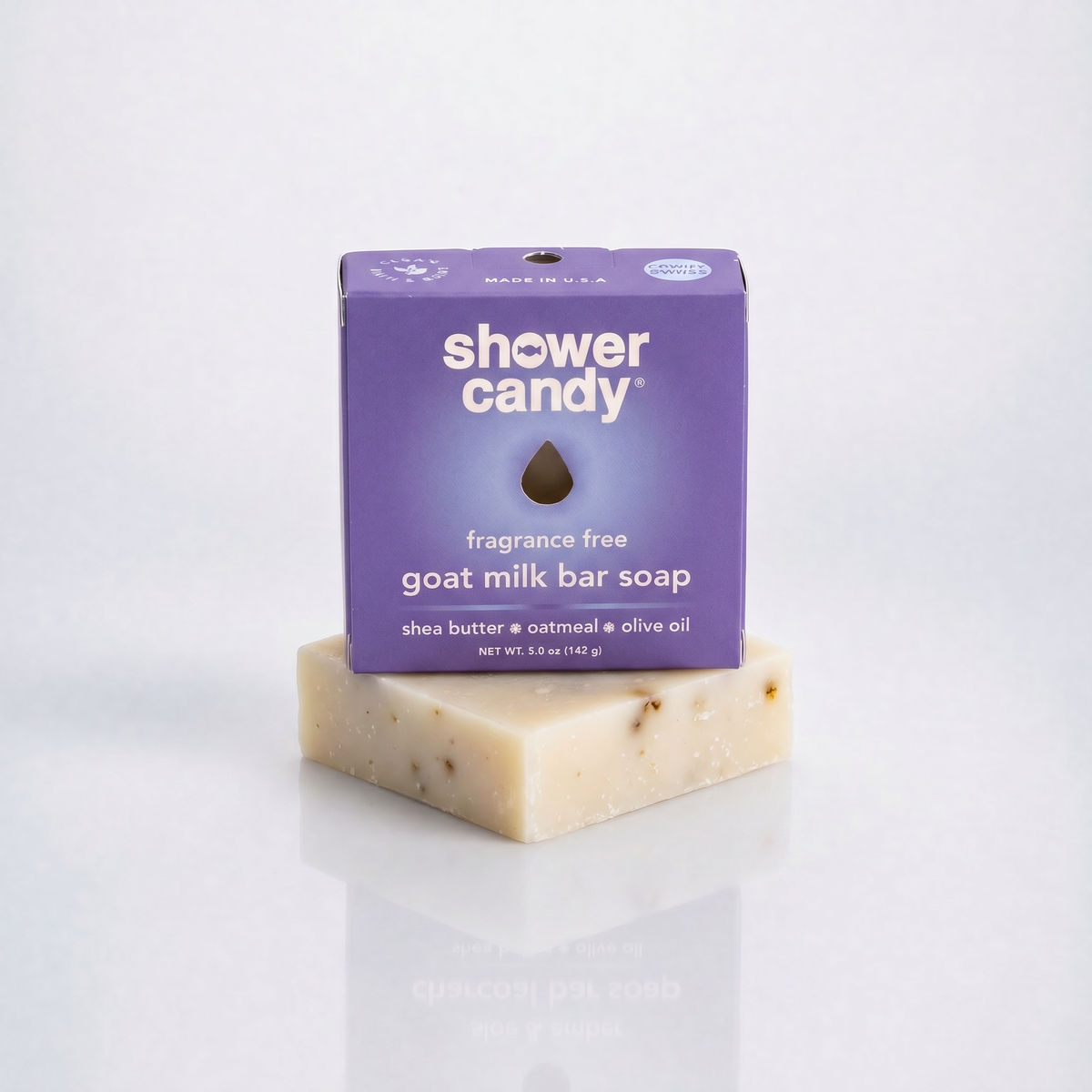 Fragrance Free goat milk soap bar for sensitive skin
