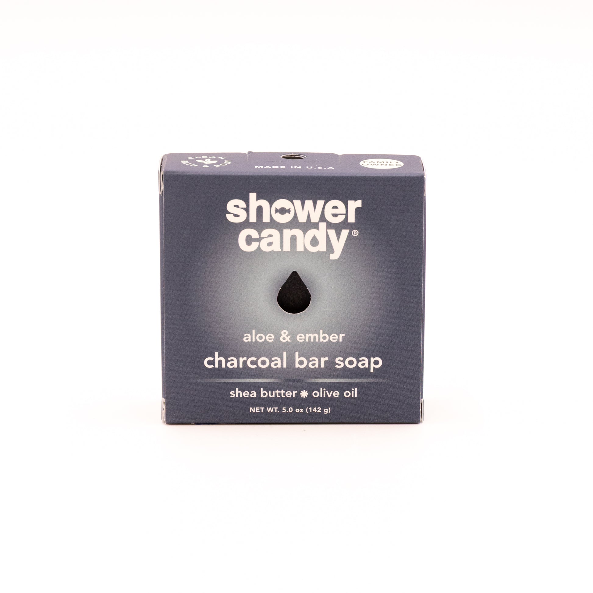 Shower Candy Aloe & Charcoal Body Wash Bar – Detoxifying Cleanse Daily