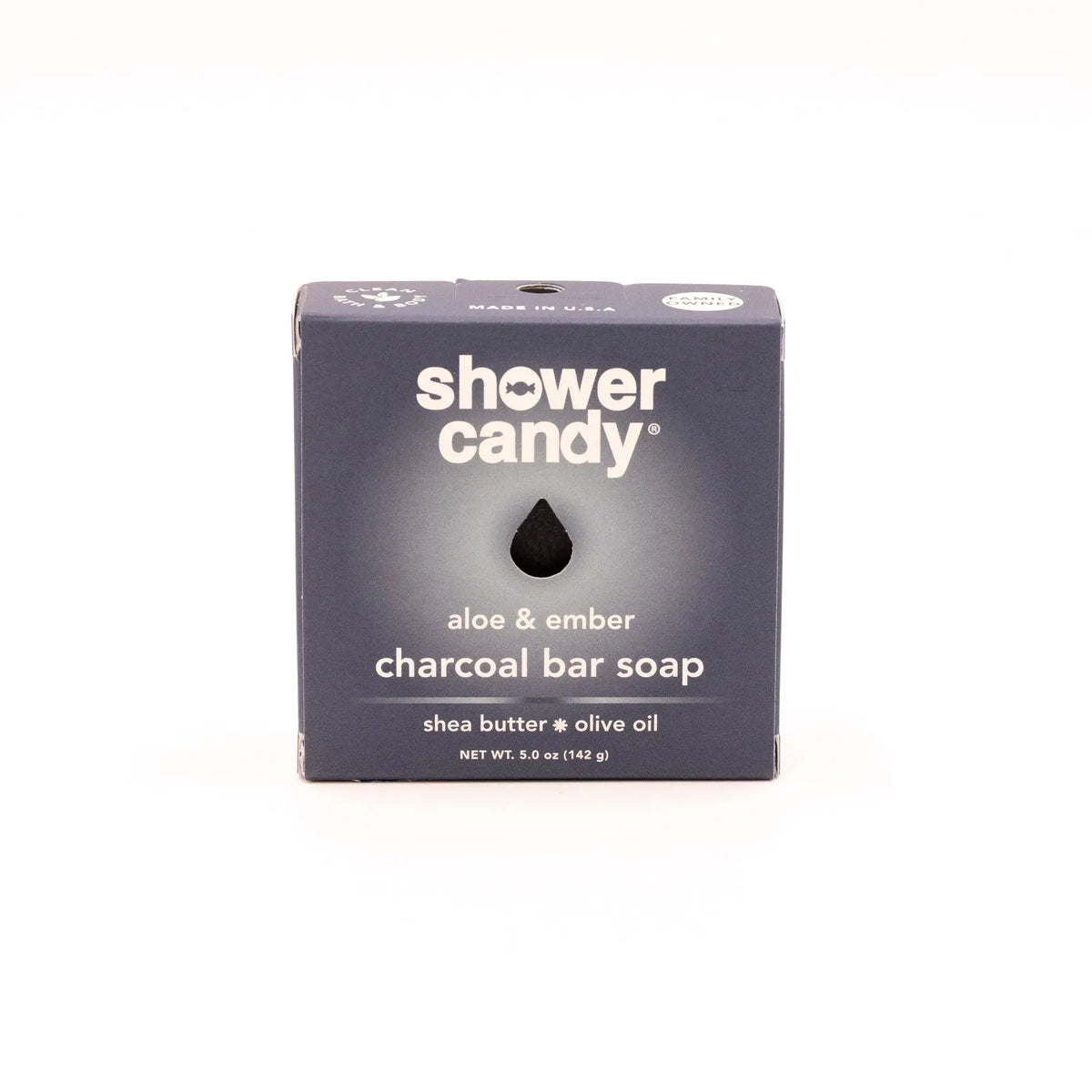 Aloe & Charcoal Body Wash Bar – Detoxifying Cleanse Daily SHOWER CANDY