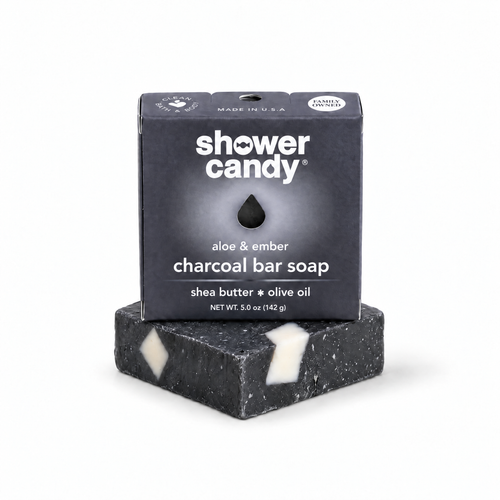 Aloe & Charcoal Body Wash Bar | Shower Candy