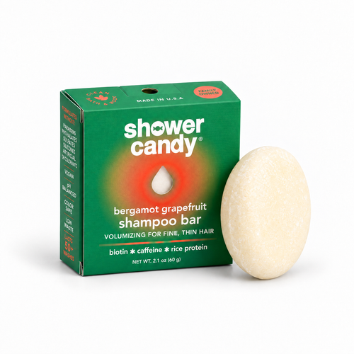 Bergamot Grapefruit Volumizing Shampoo Bar | Shower Candy - for Fine Hair