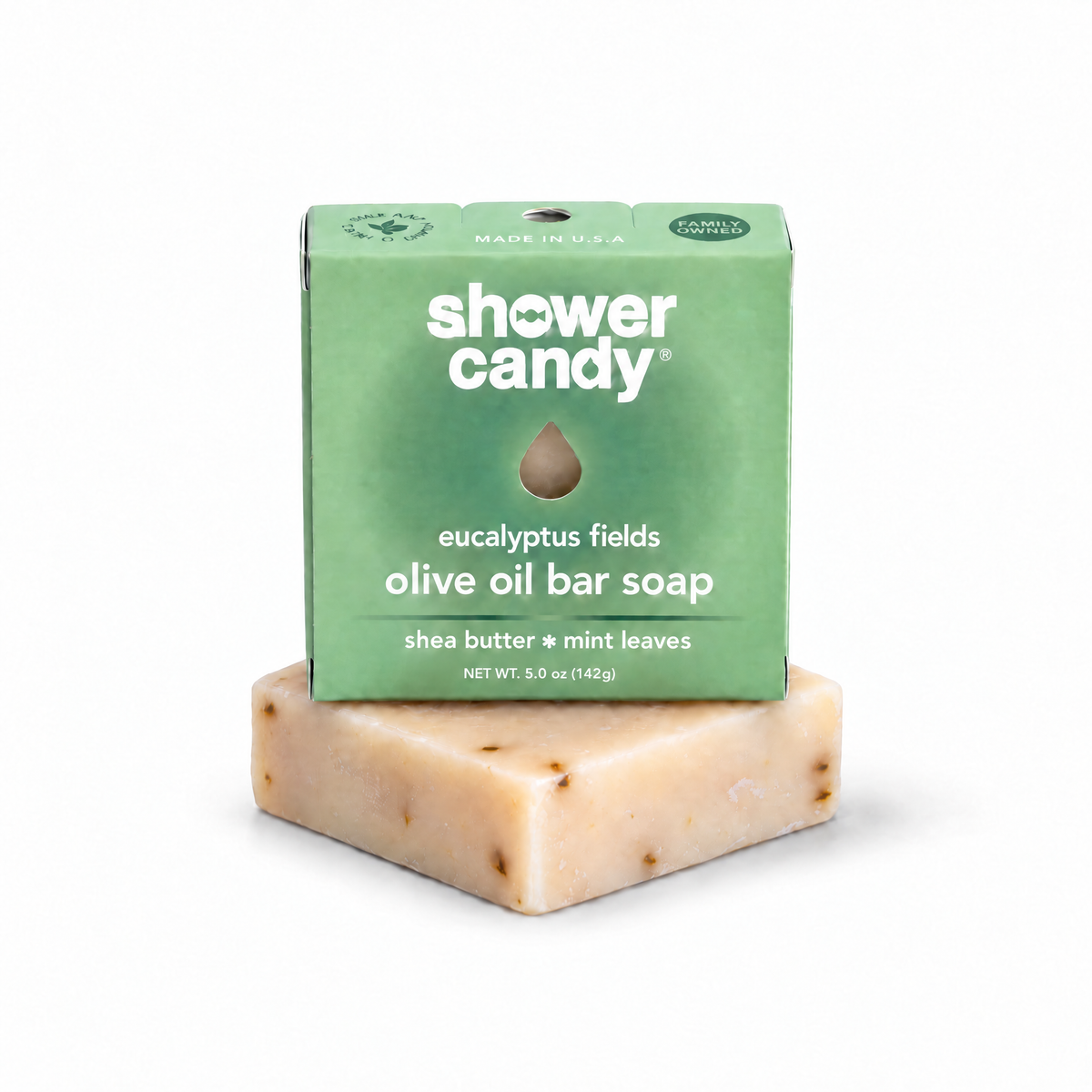 Eucalyptus Fields Olive Oil Bar Soap | Shower Candy