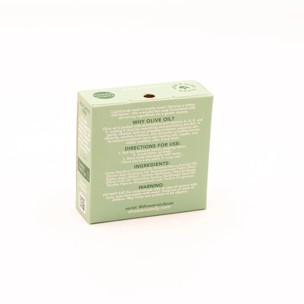 Eucalyptus Fields Bar Soap – Refreshing Olive Oil Cleanse SHOWER CANDY