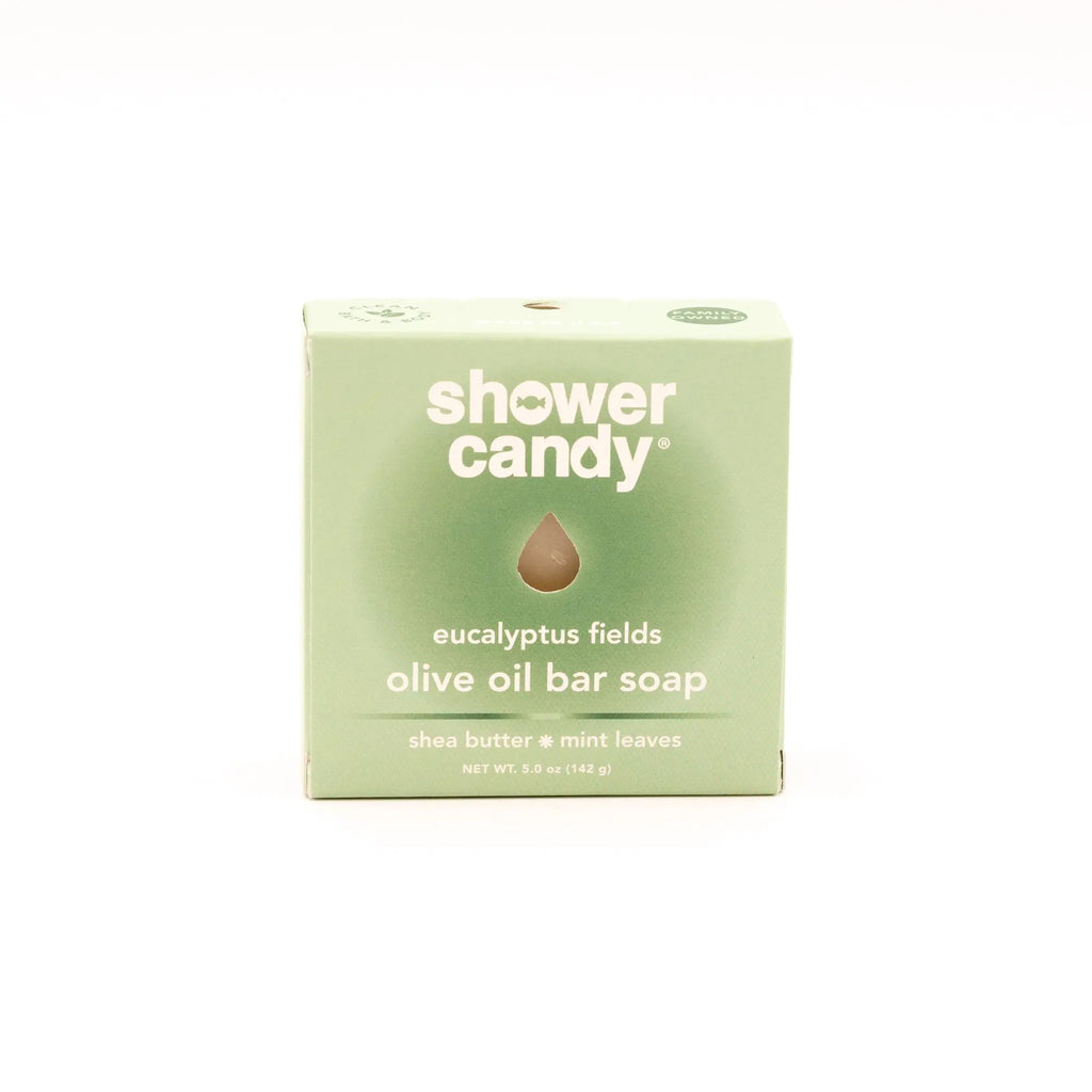 Eucalyptus Fields Bar Soap – Refreshing Olive Oil Cleanse SHOWER CANDY