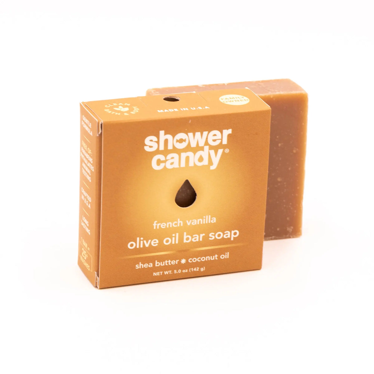French Vanilla Bar Soap – Nourishing Olive Oil Cleanse SHOWER CANDY