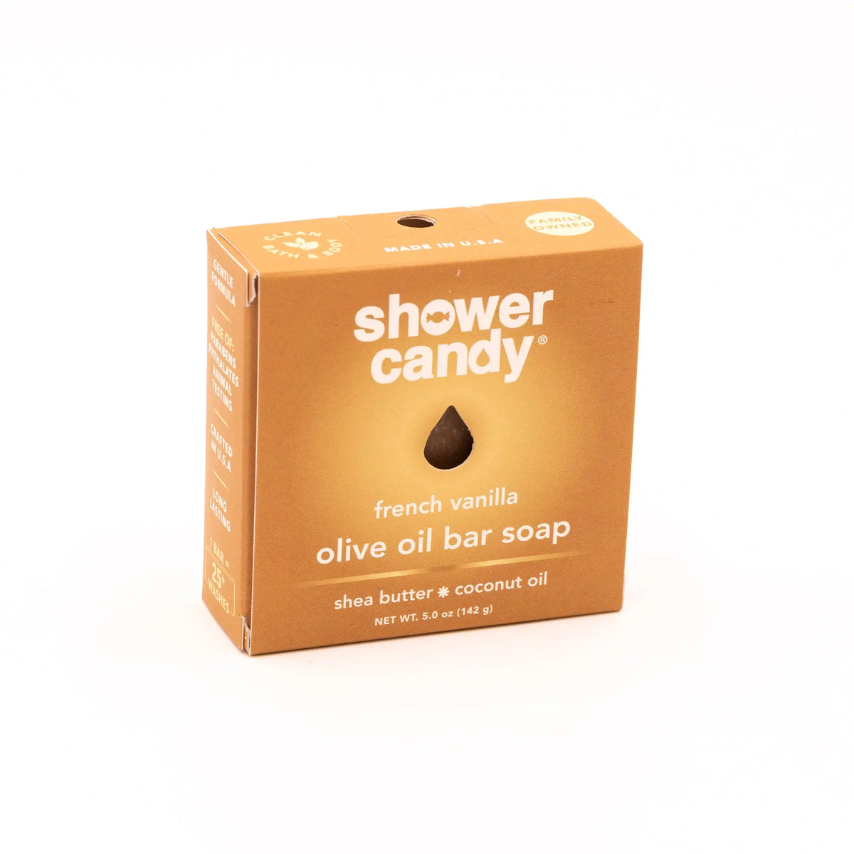 French Vanilla Bar Soap – Nourishing Olive Oil Cleanse SHOWER CANDY