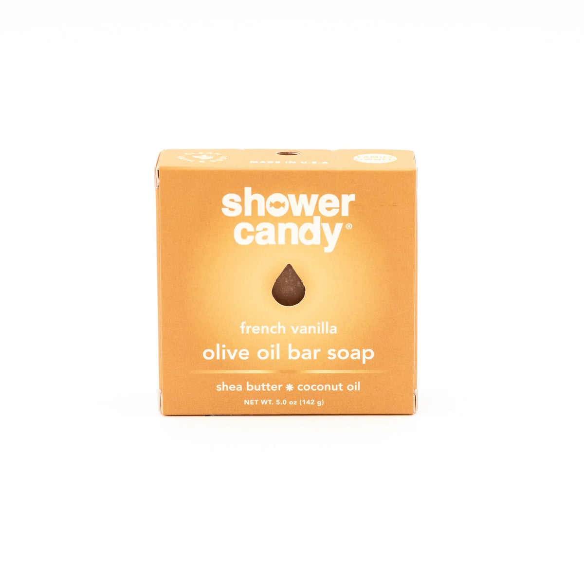 French Vanilla Bar Soap – Nourishing Olive Oil Cleanse SHOWER CANDY