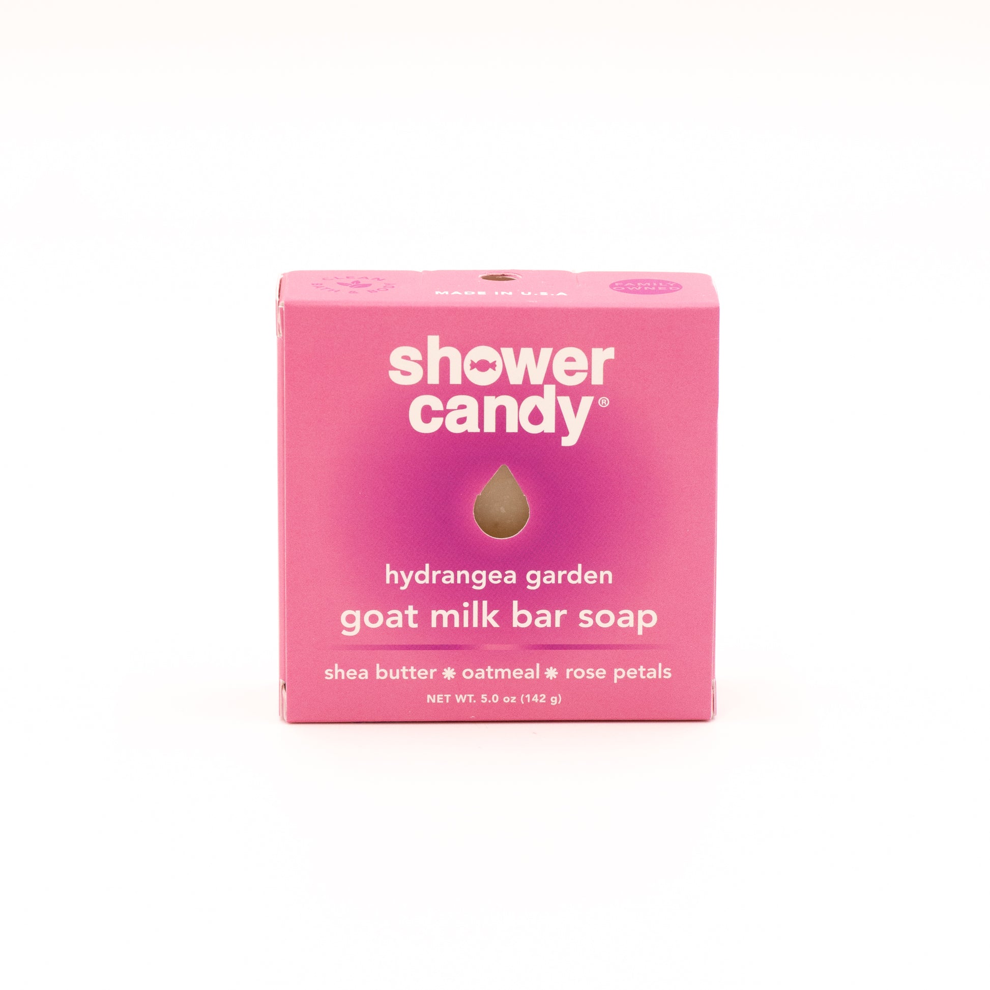 Shower Candy Hydrangea Garden Goat Milk Bar Soap – Gentle Floral Cleanse