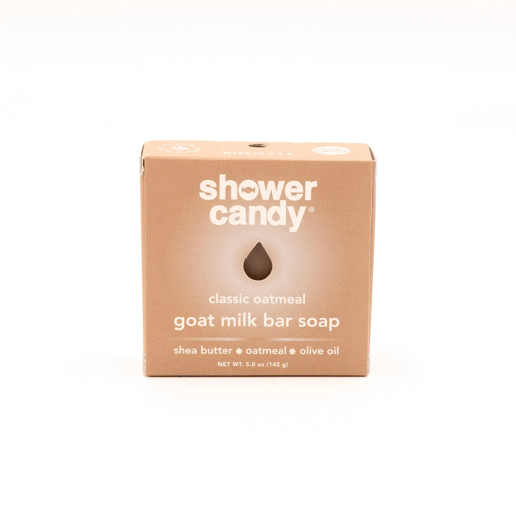 Classic Oatmeal Goat Milk Bar Soap – Gentle Hydrating Cleanse SHOWER CANDY
