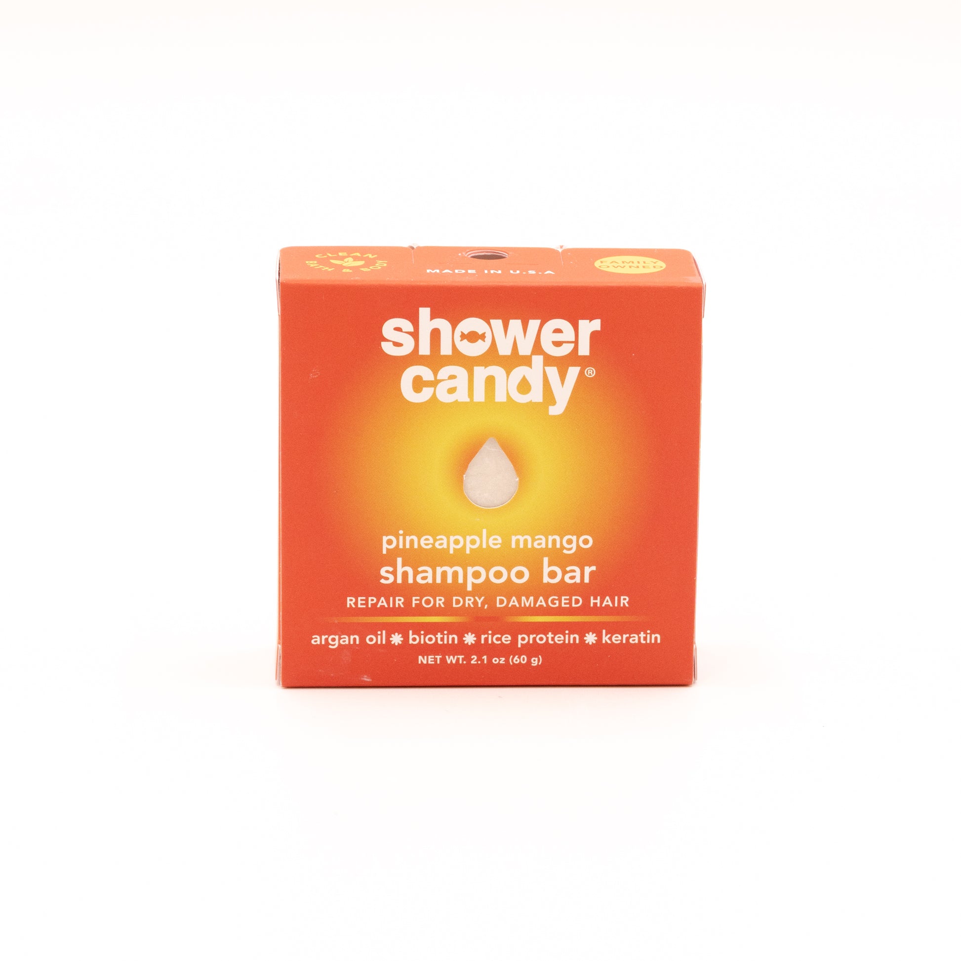 Shower Candy Pineapple Mango Shampoo Bar – Repair for Dry, Damaged Hair