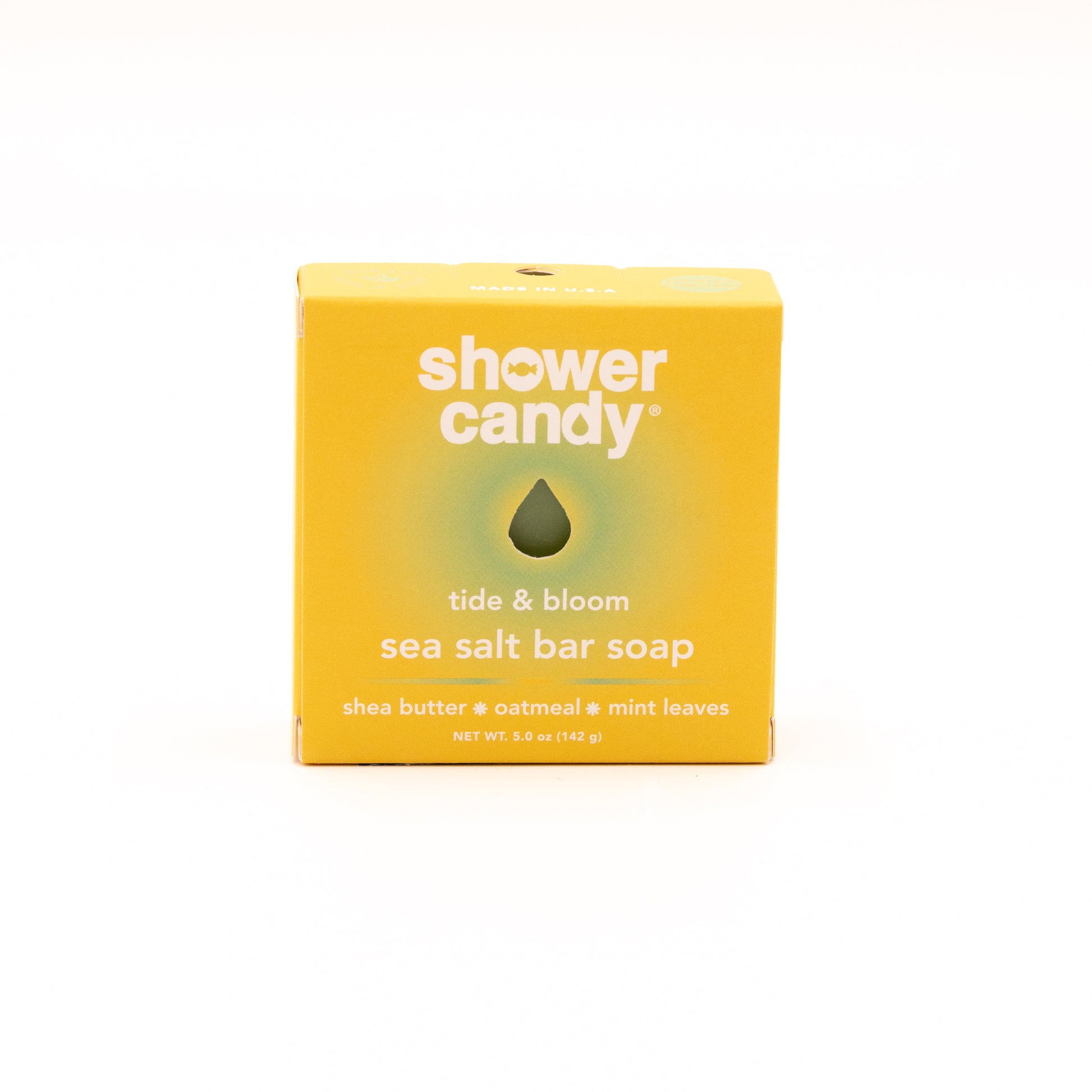 Shower Candy Tide & Bloom Body Wash Bar – Gentle Cleanse with Sea Salt