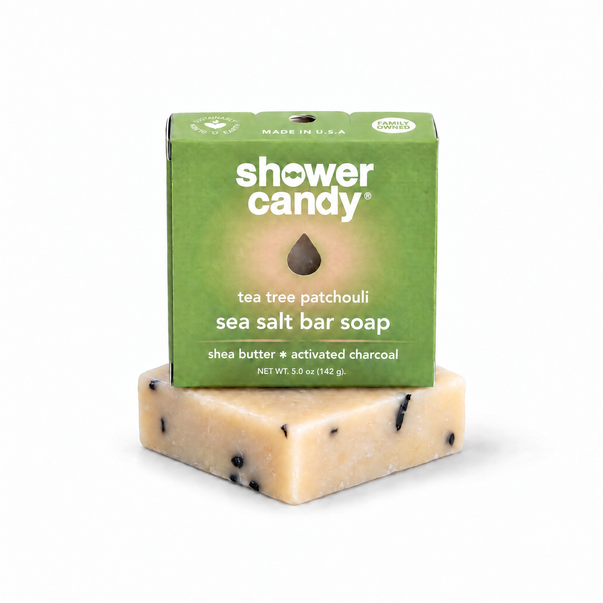 Tea Tree Patchouli Olive Oil Bar Soap