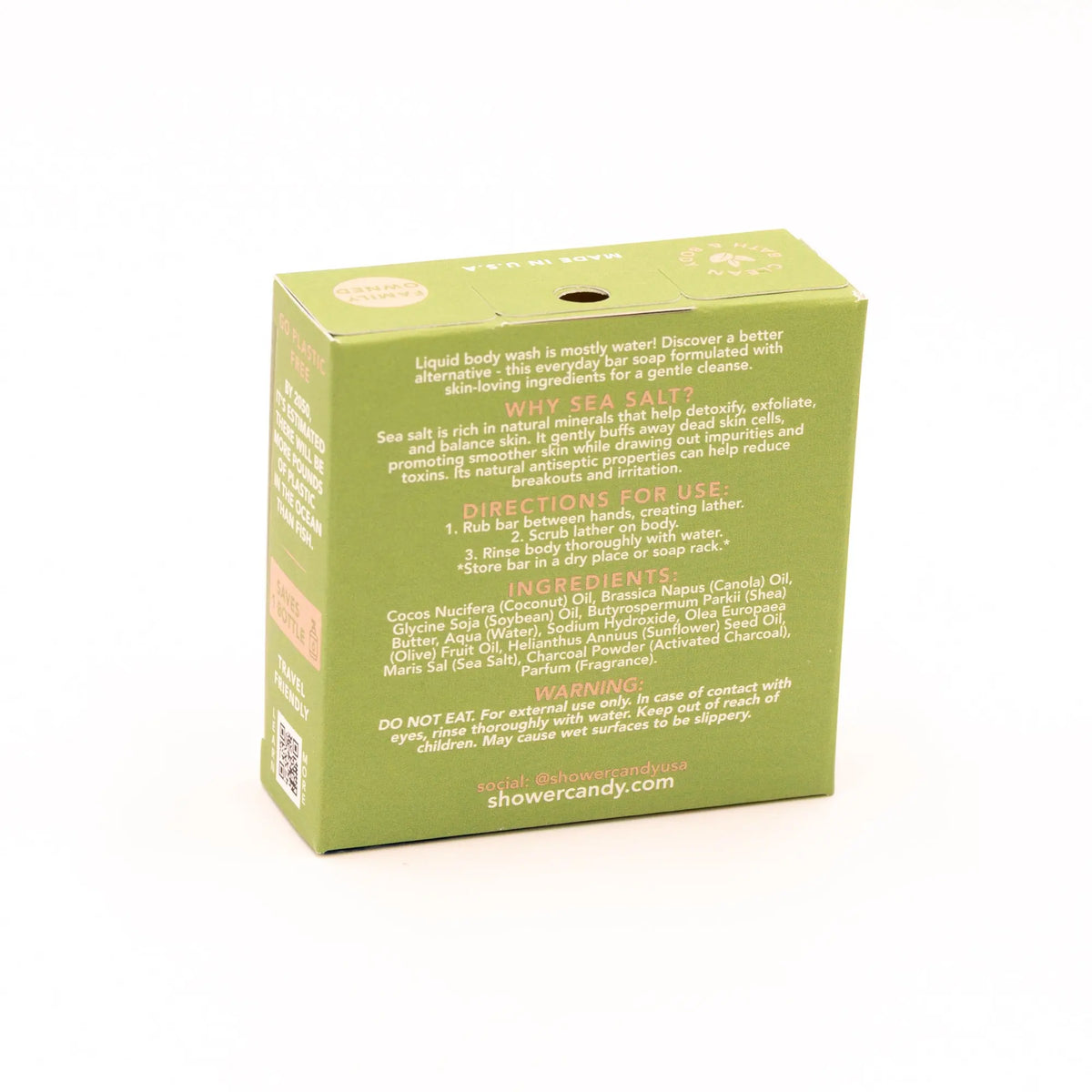 Tea Tree Patchouli Bar Soap – Purifying Olive Oil Cleanse SHOWER CANDY