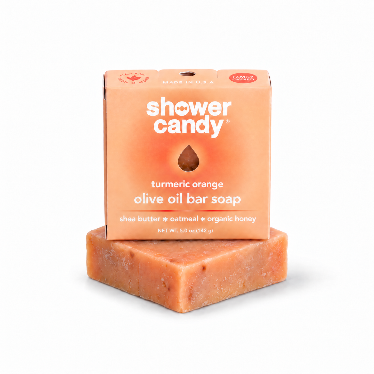 Turmeric Orange Olive Oil Bar Soap