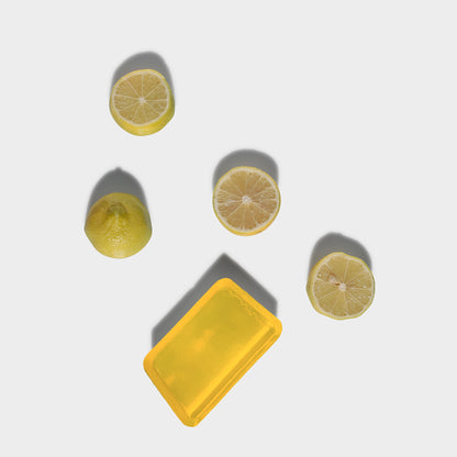 Raw Honey Lemon Peel Body Wash Bar Soap | Organic Soap | ShowerCandy